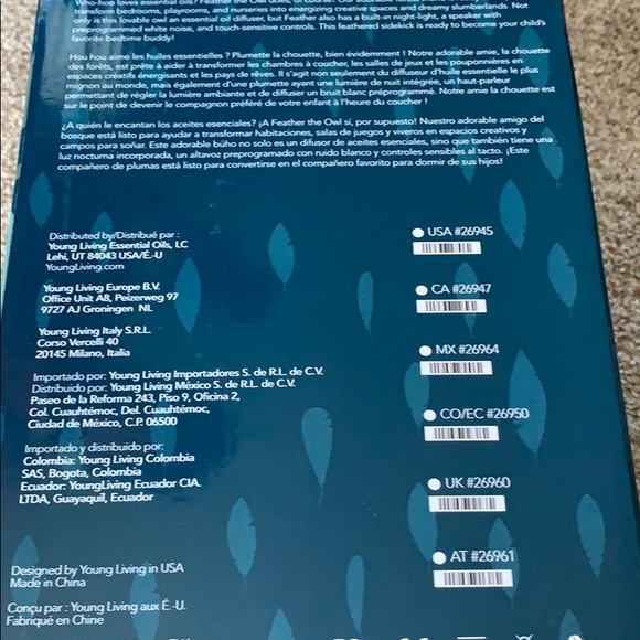 NWT owl diffuser touch sensitive controls - Picture 5 of 6